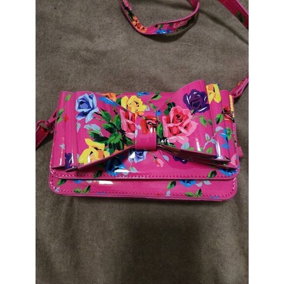 Betsey Johnson Pink Wallet on a String NWT - Picture 1 of 5
